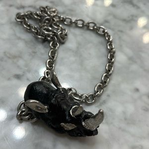 Necklace - Zara - Rhino